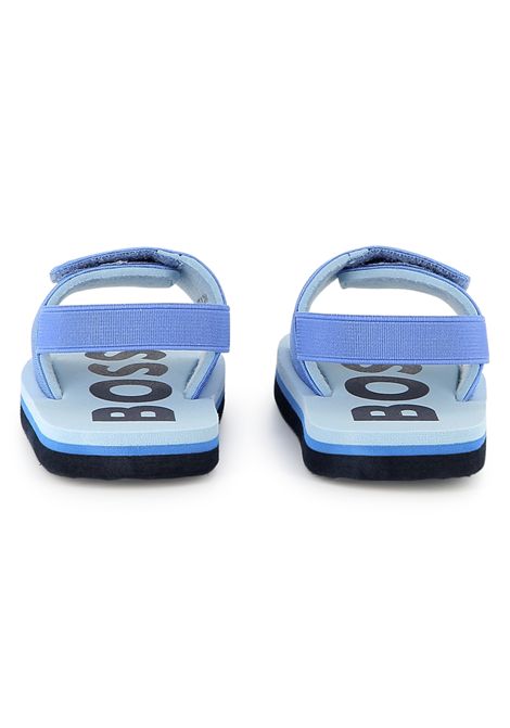 Sandali con stampa HUGO BOSS KIDS | J5215684B